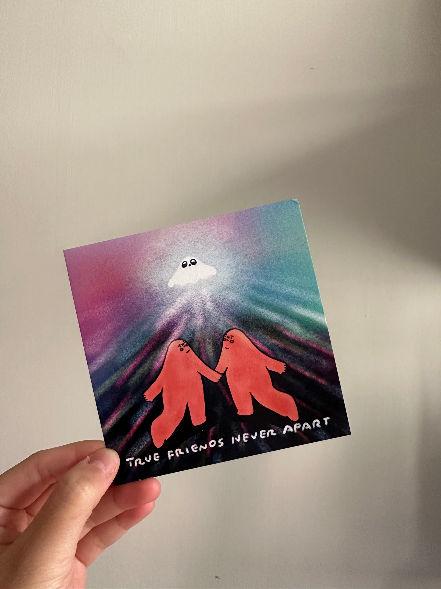 postcard / True friend never apart