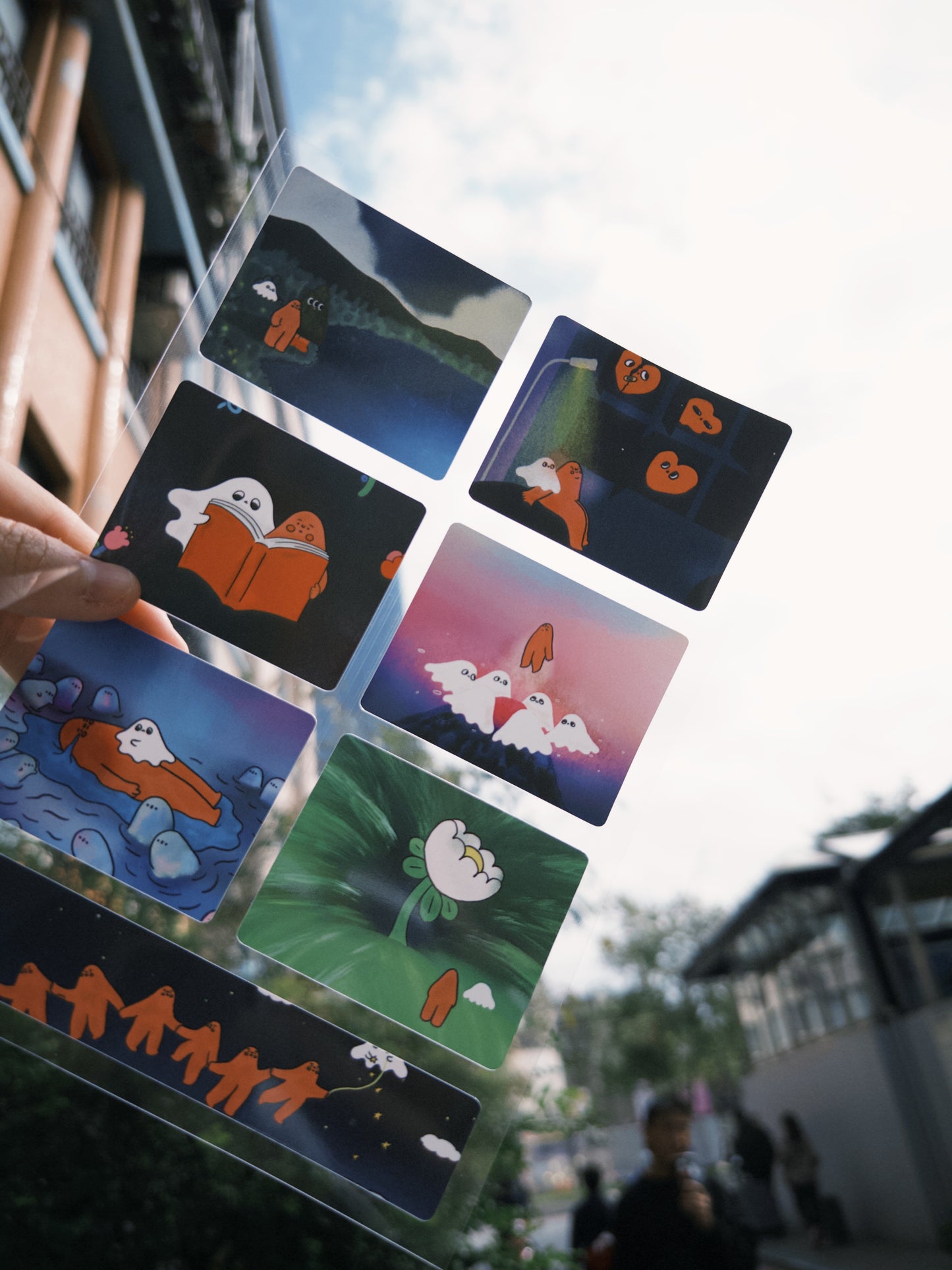 Sticker/ Get through the night 系列 - 方形