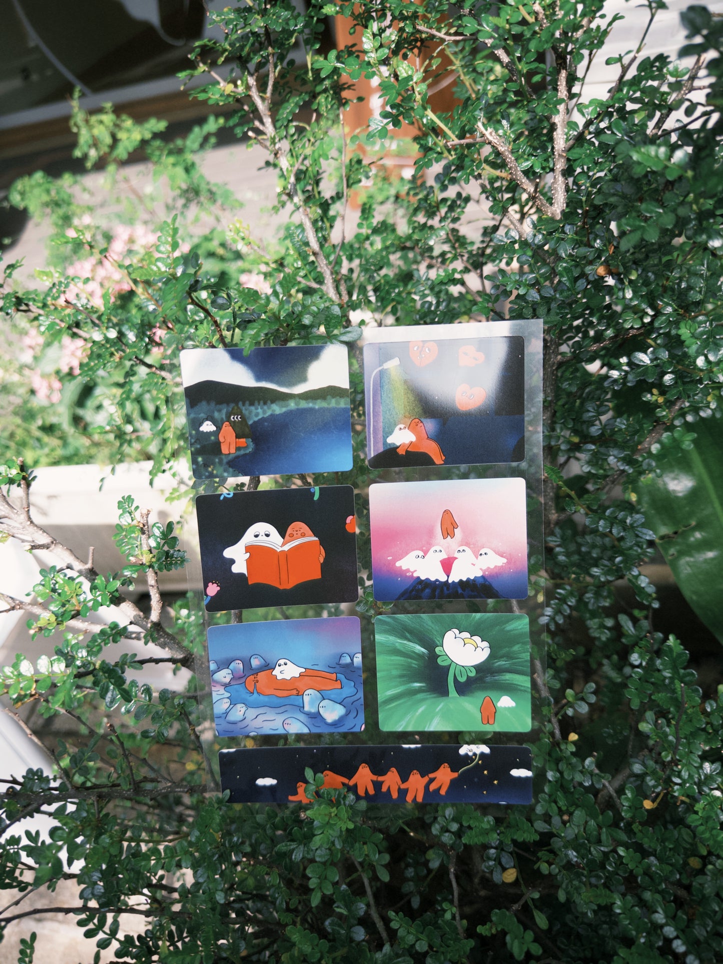 Sticker/ Get through the night 系列 - 方形