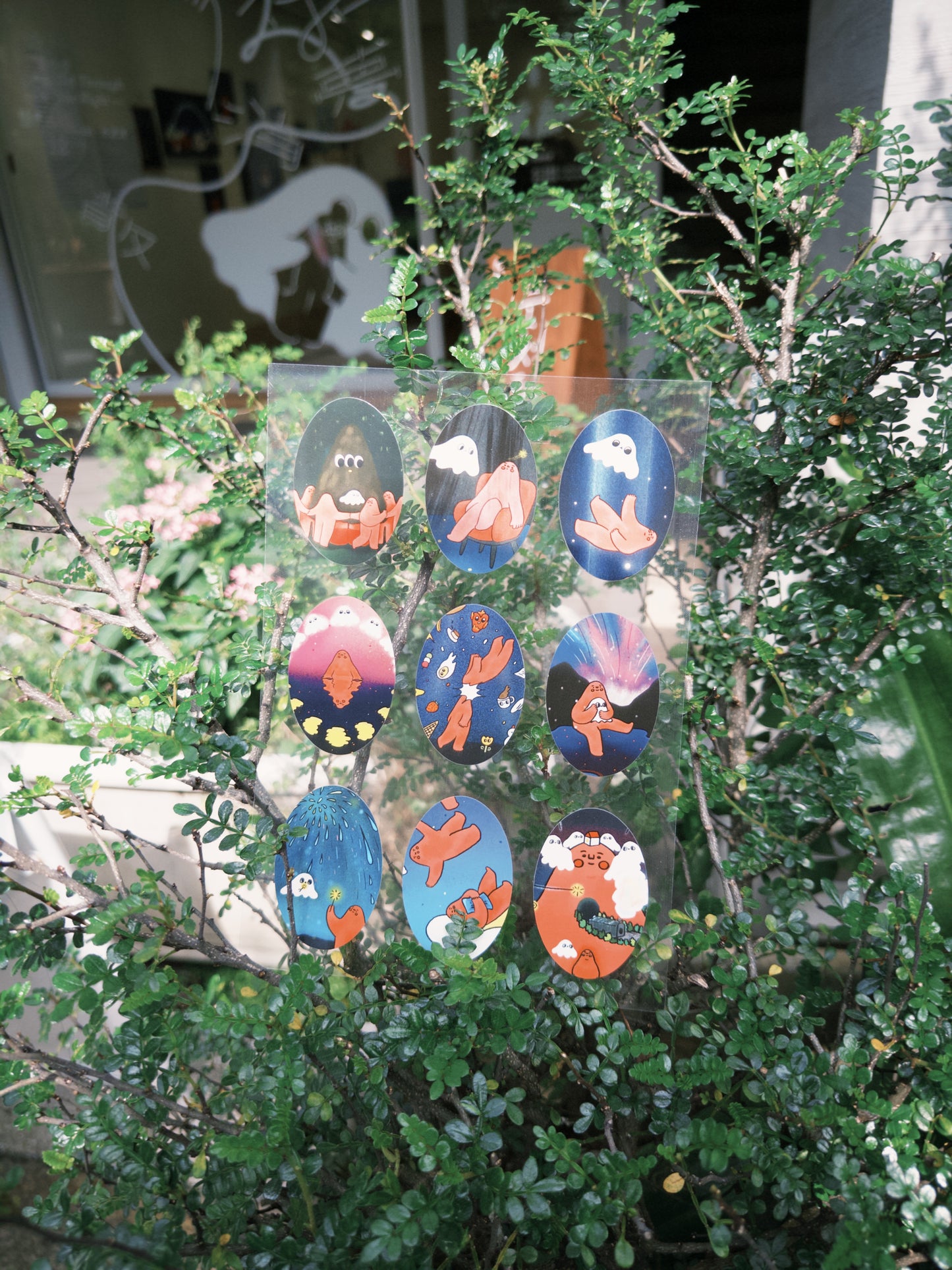Sticker/ Get through the night 系列 - 橢圓