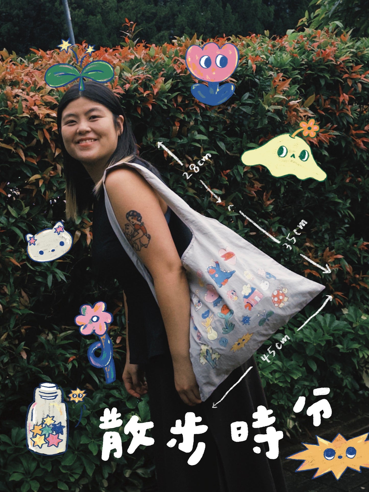 防水Totebag