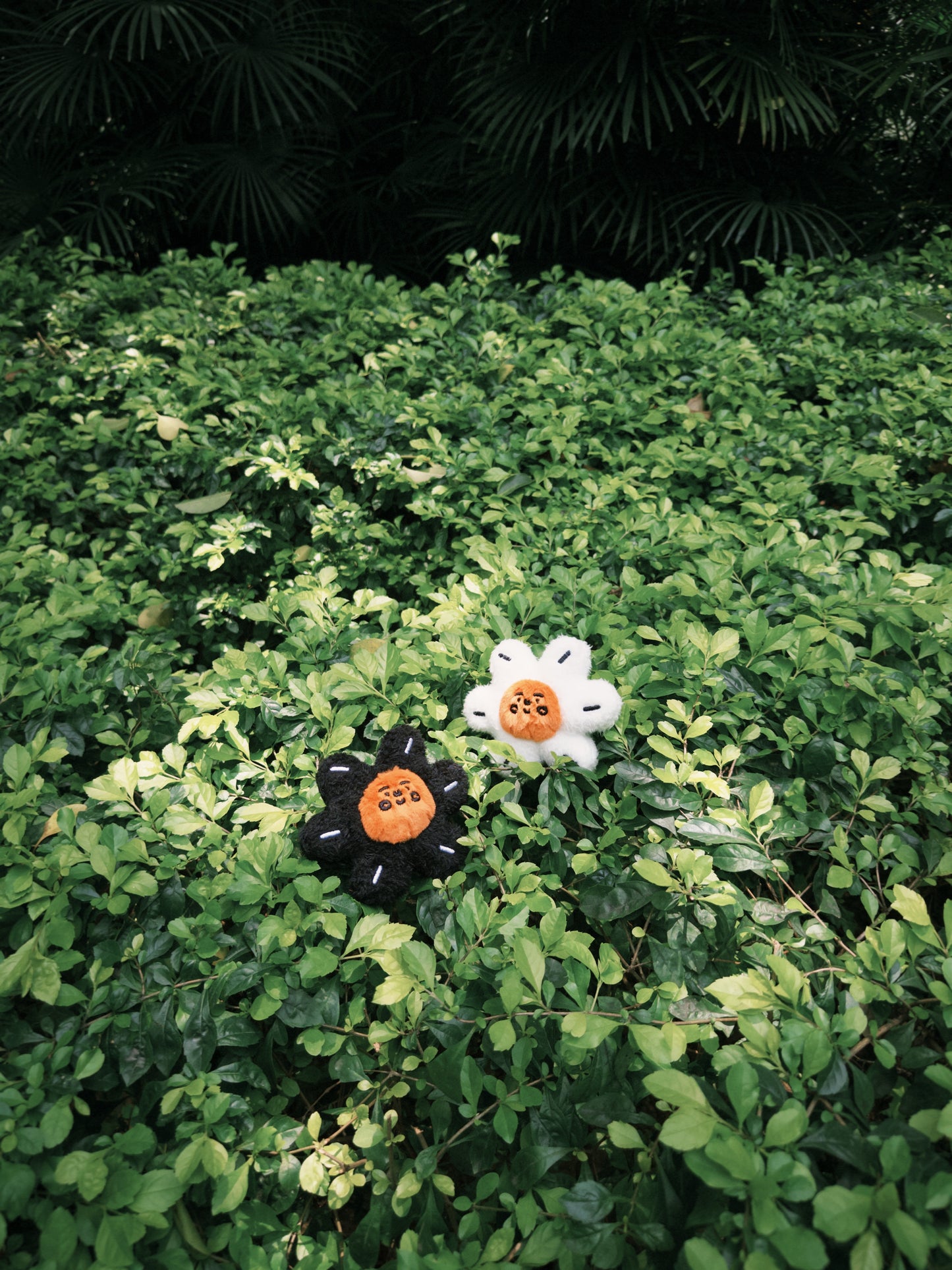黑白花花肥教主吊飾