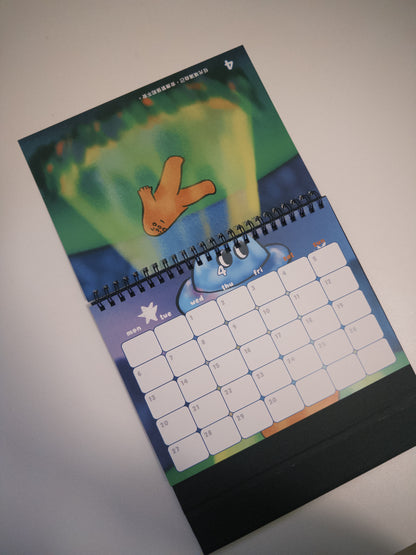 ✧˖°.2026 Healing Garden ✧˖°.calendar