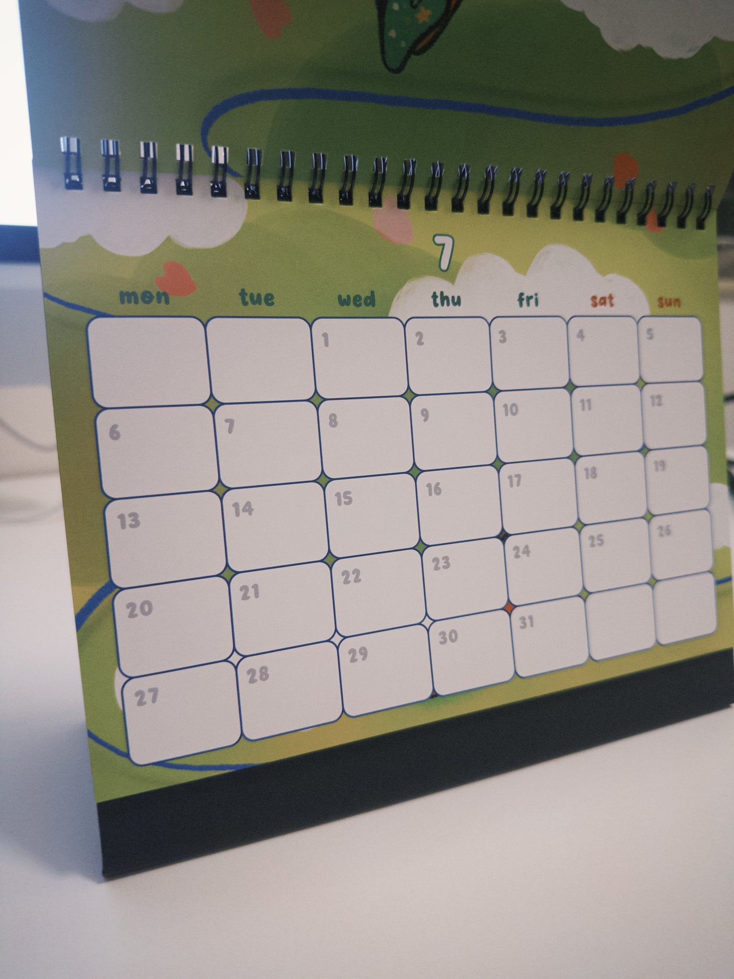 ✧˖°.2026 Healing Garden ✧˖°.calendar