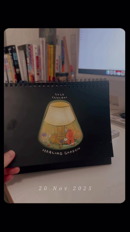 ✧˖°.2026 Healing Garden ✧˖°.calendar